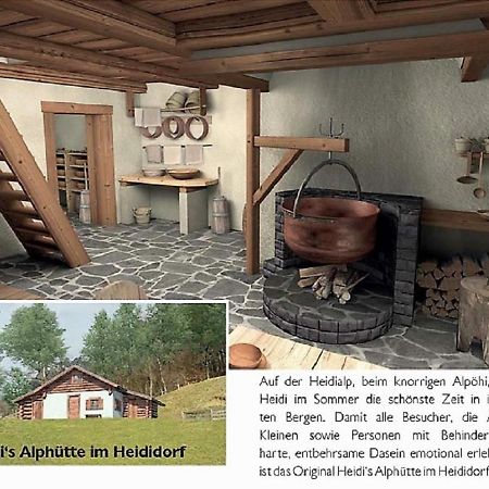 Hotel Restaurant Heidihof Maienfeld Exterior foto
